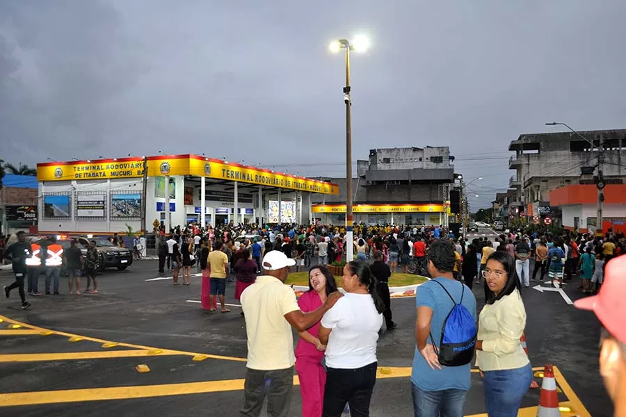 Município de Mucuri inaugura Terminal Rodoviário com ampla modernização urbana no distrito de Itabatã