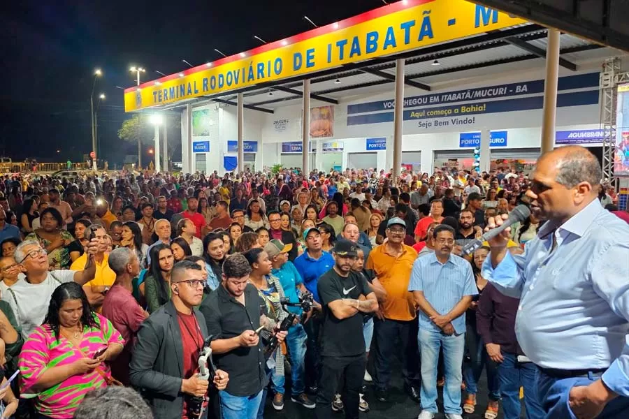 Município de Mucuri inaugura Terminal Rodoviário com ampla modernização urbana no distrito de Itabatã