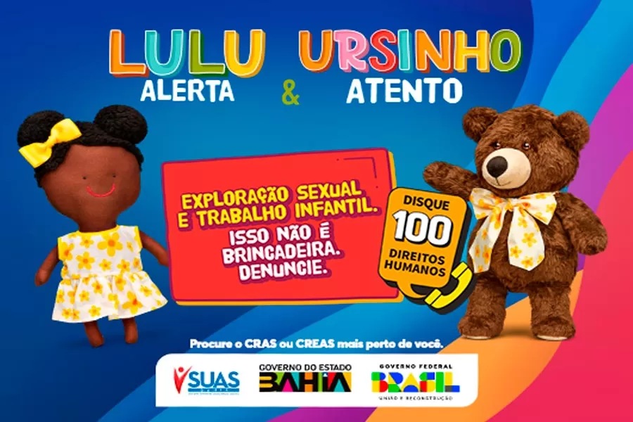 Governo lança campanha de combate à exploração sexual e trabalho infantil