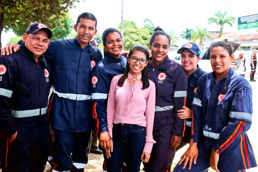 Equipes do SAMU recebem treinamento voltado para simulados de acidentes realísticos de múltiplas vítimas