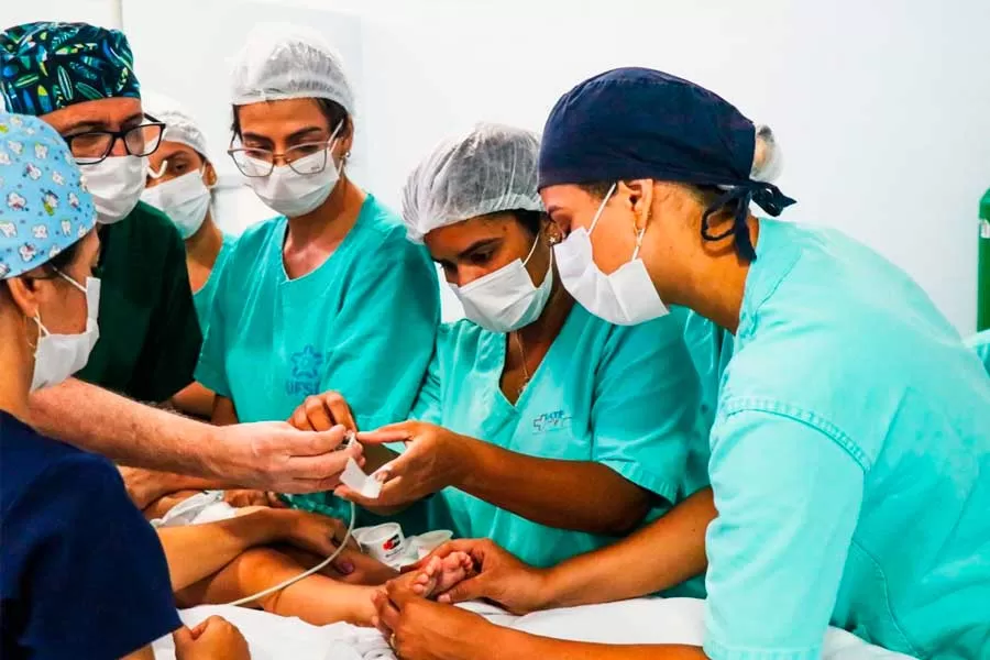 Mutirão de Cirurgias para correção de fissura lábio-palatal é realizado no HMTF