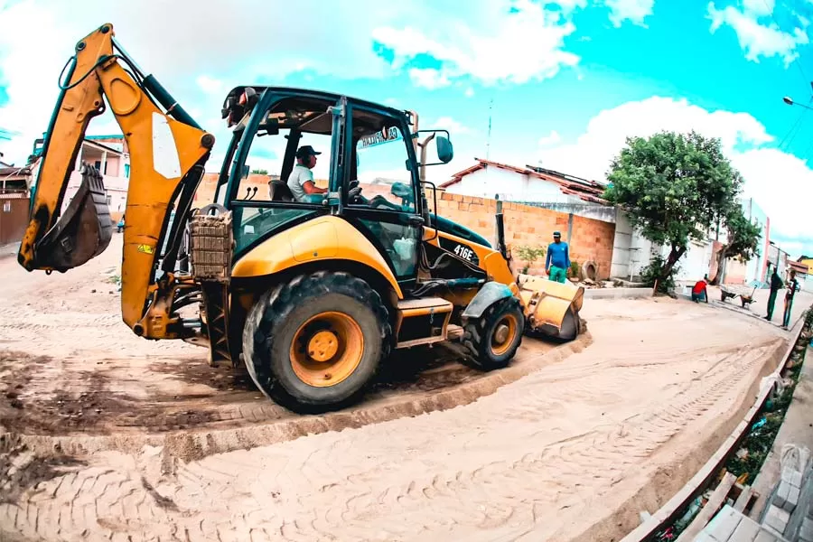 Prefeitura prossegue com pavimentação do bairro Kaikan
