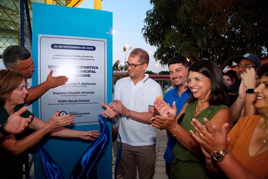 Prefeitura inaugura quadra poliesportiva e revitalização da Escola Municipal Solidariedadev Prefeitura inaugura quadra poliesportiva e revitalização da Escola Municipal Solidariedadev