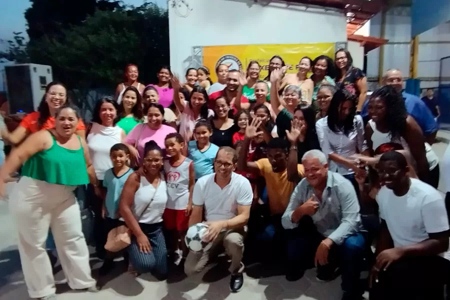 Prefeitura inaugura quadra poliesportiva e revitalização da Escola Municipal Solidariedadev Prefeitura inaugura quadra poliesportiva e revitalização da Escola Municipal Solidariedadev