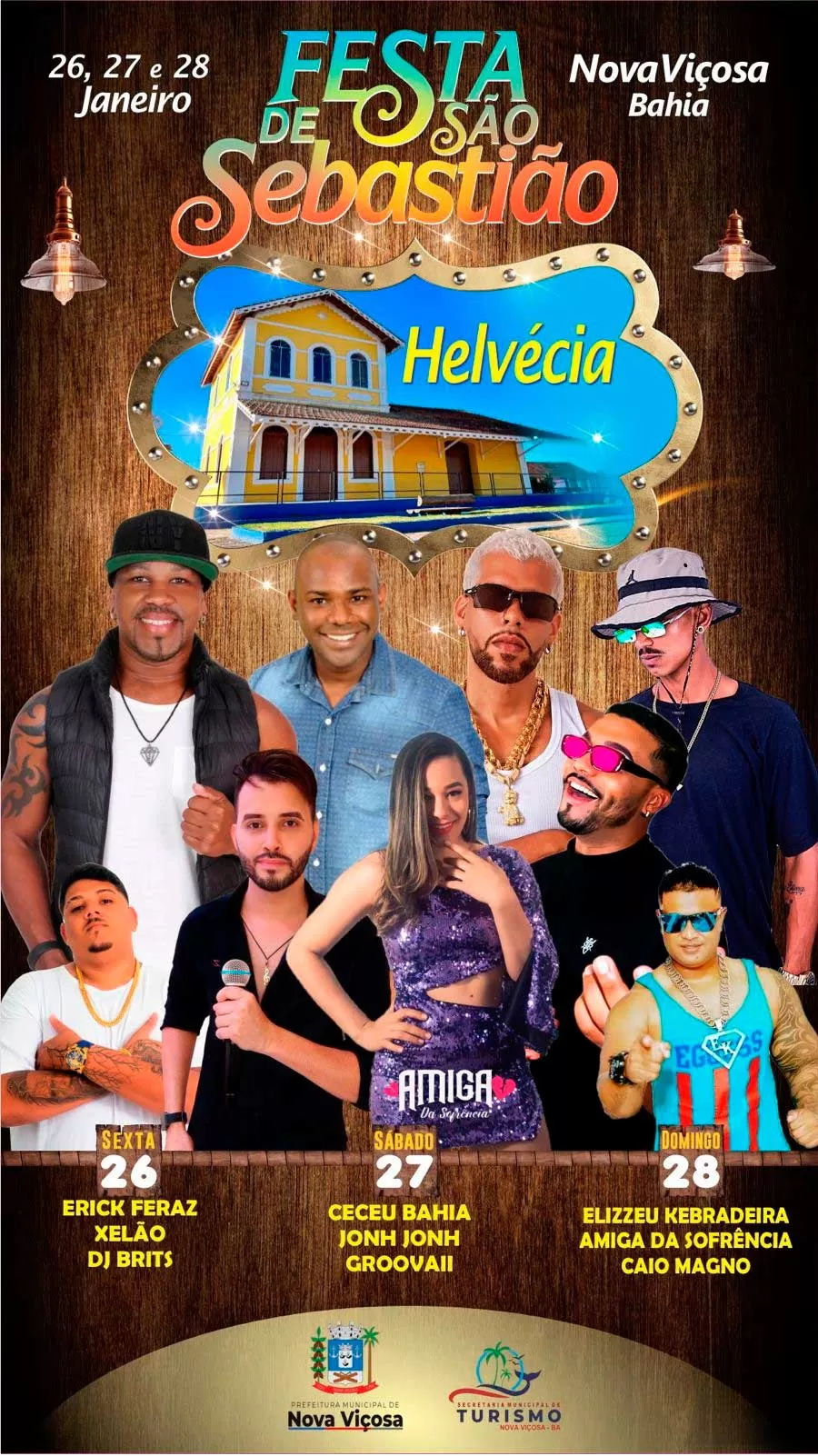 Prepare-se para a melhor festa de São Sebastião no distrito de Helvécia