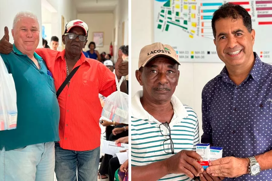 Secretaria de Saúde realiza primeiro mutirão de glaucoma de 2024 em Mucuri e Itabatã