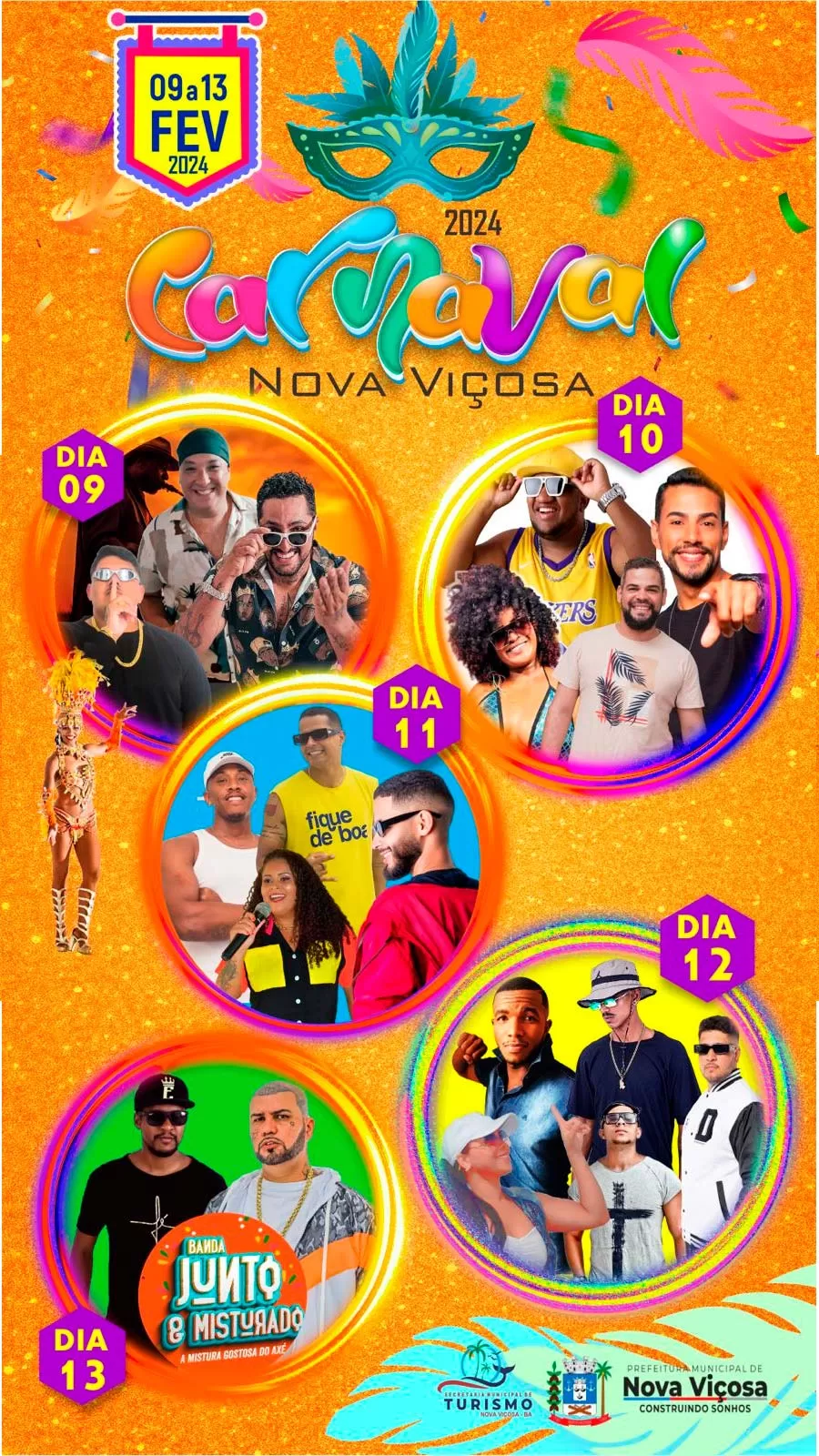 Vem aí o melhor e maior Carnaval do Extremo Sul da Bahia