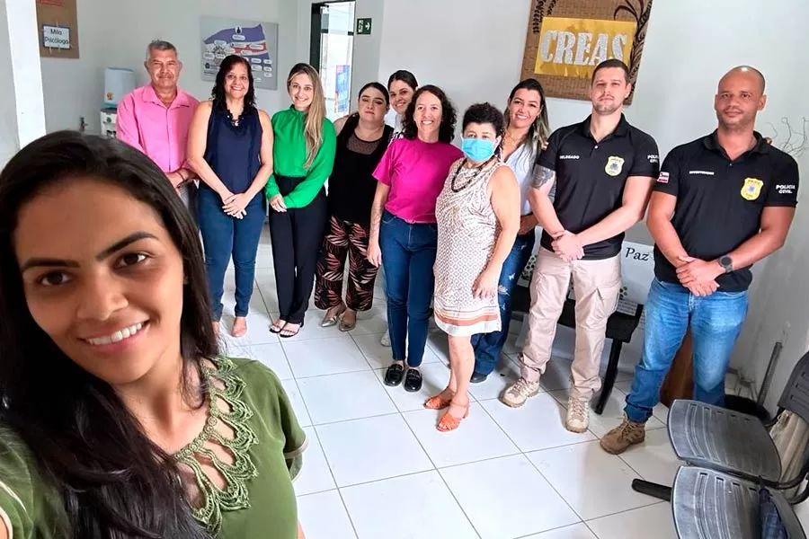 Creas de Mucuri fortalece articulação com Polícia Civil para o atendimento às mulheres vítimas de violência