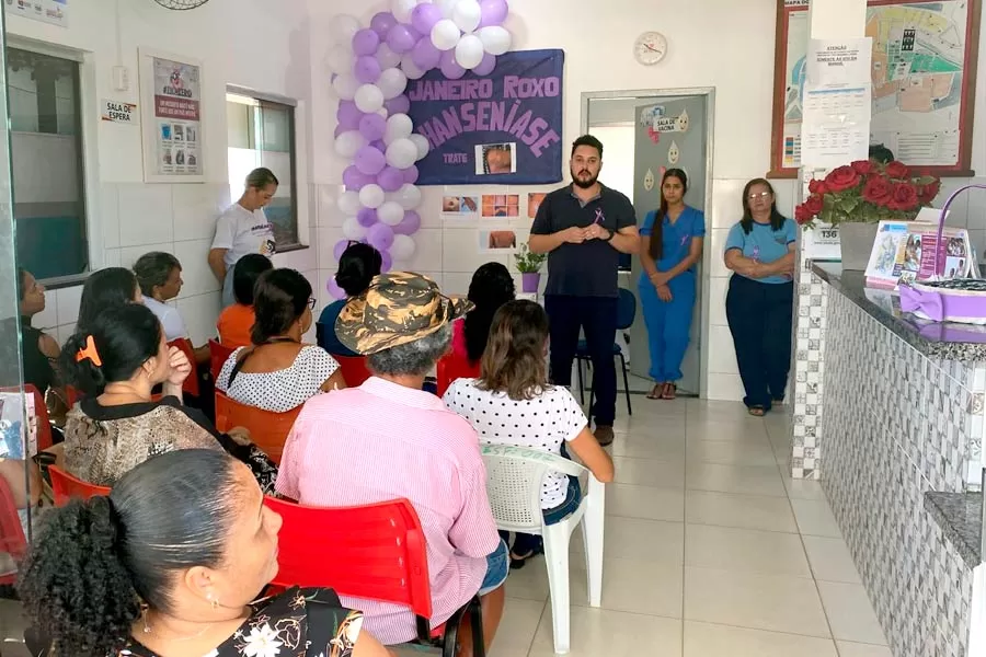 Prefeitura realiza capacitação e palestra sobre a hanseníase para profissionais e comunidade da saúde