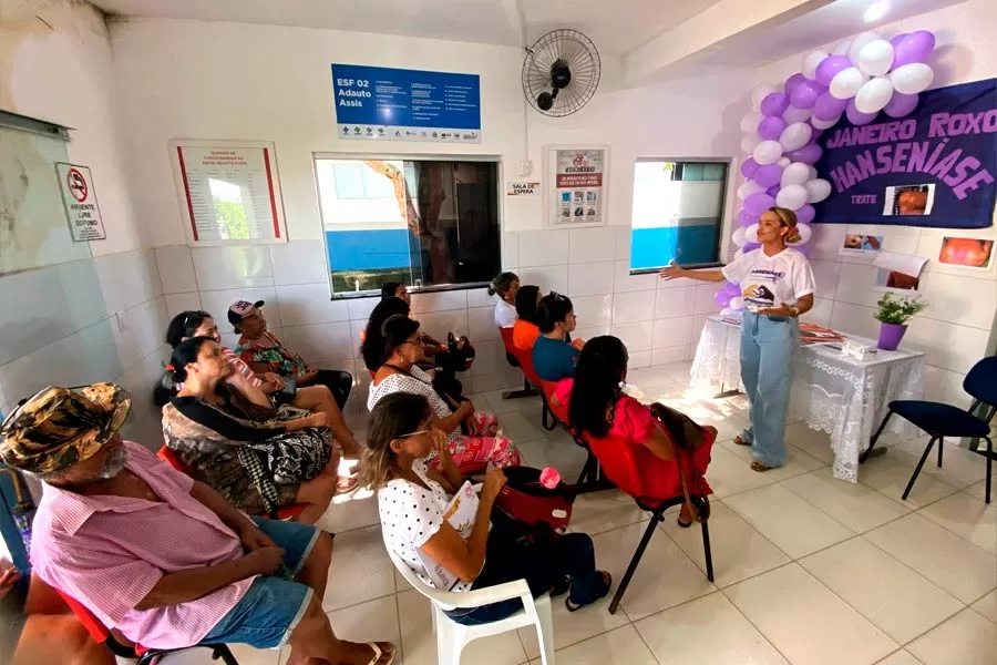Prefeitura realiza capacitação e palestra sobre a hanseníase para profissionais e comunidade da saúde