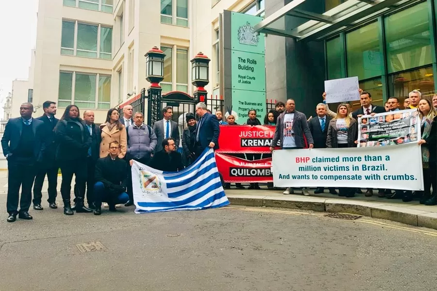 Nova Viçosa é representada em Londres em audiência sobre o rompimento da barragem de Mariana e seus impactos