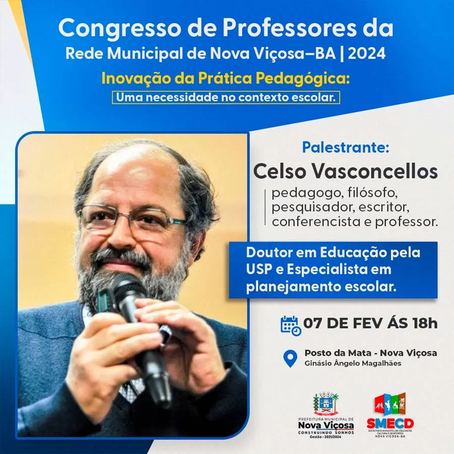 Congresso de Professores da Rede Municipal de Nova Viçosa - BA | 2024