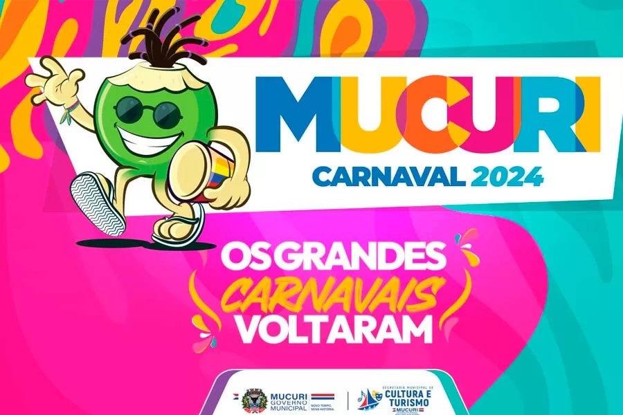 Mucuri se transformará na capital da folia de 9 a 13 de fevereiro no maior Carnaval do interior da Bahia