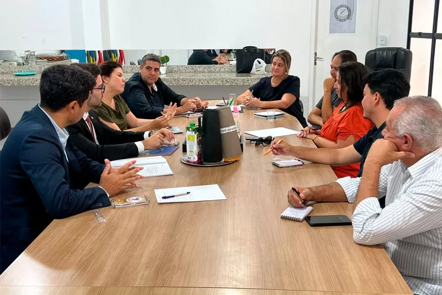 Prefeitura realiza reunião com demais órgãos públicos para elaboração de plano municipal de arborização