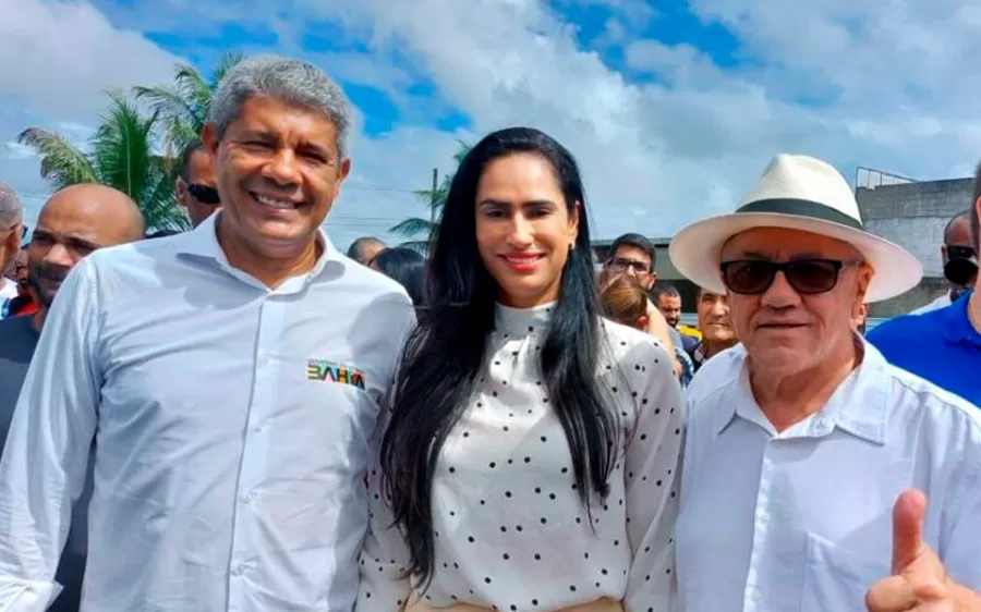 Lidiane Alves recepciona Jerônimo Rodrigues e Josias Gomes em importante visita ao Extremo Sul da Bahia