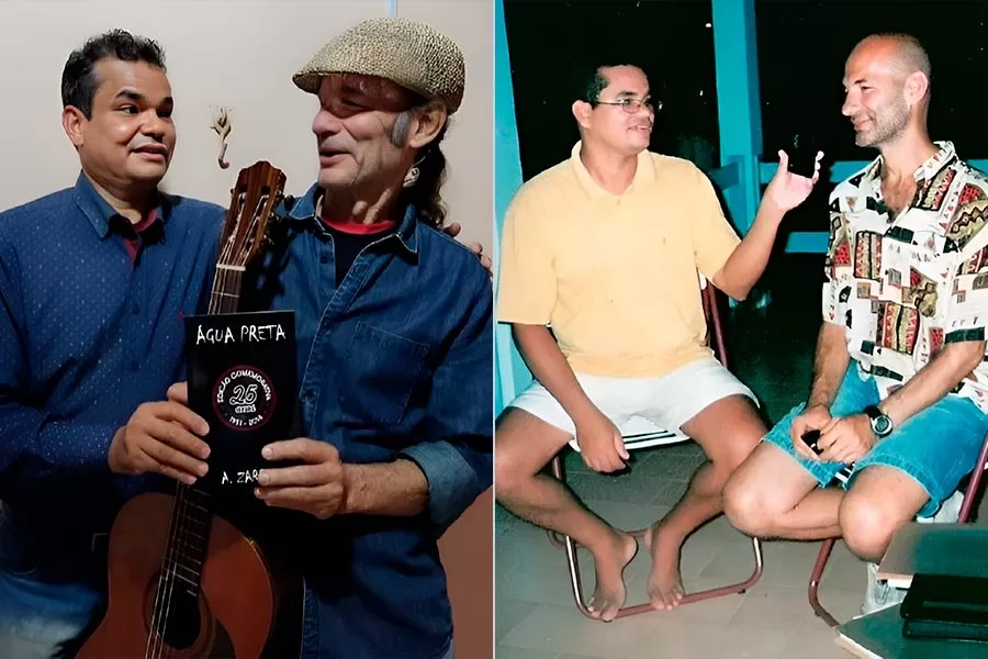 Zarfeg dedica poema ao músico ClauduArte Sá, que acaba de completar 70 anos de idade 