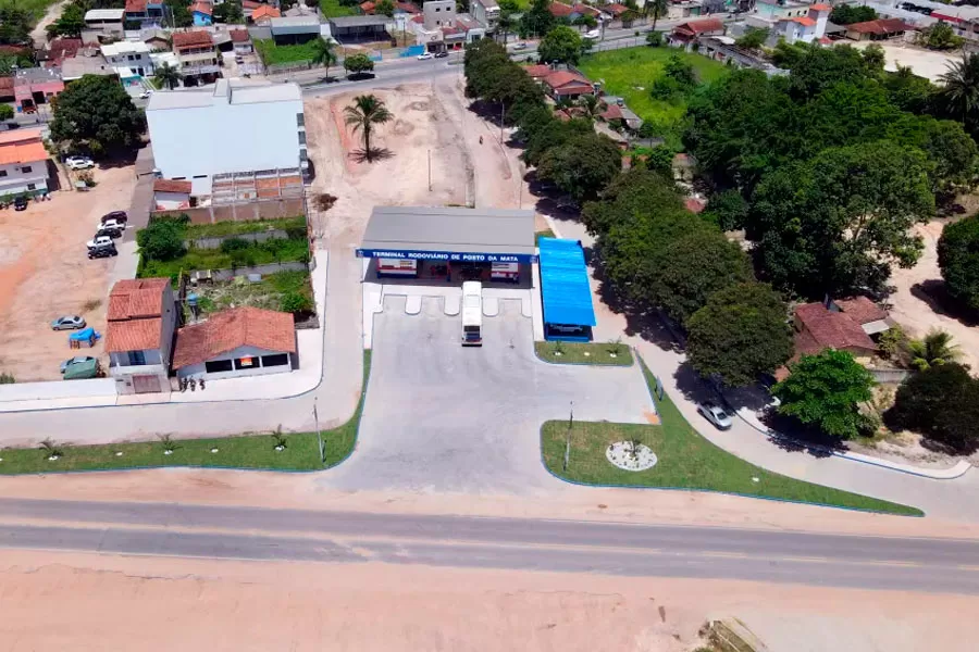 Prefeitura de Nova Viçosa revitaliza terminal rodoviário de Posto da Mata