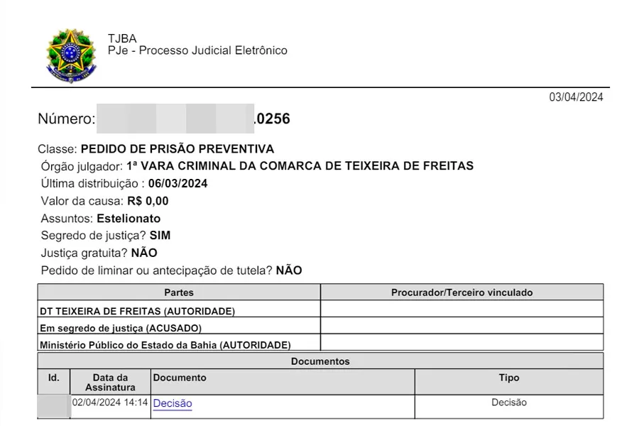 Blogueira teixeirense é presa acusada de estelionato envolvendo veículo e jogo do “Tigrinho”