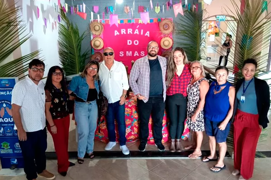Secretaria de Assistência Social realiza festa junina para servidores e usuários de Mucuri