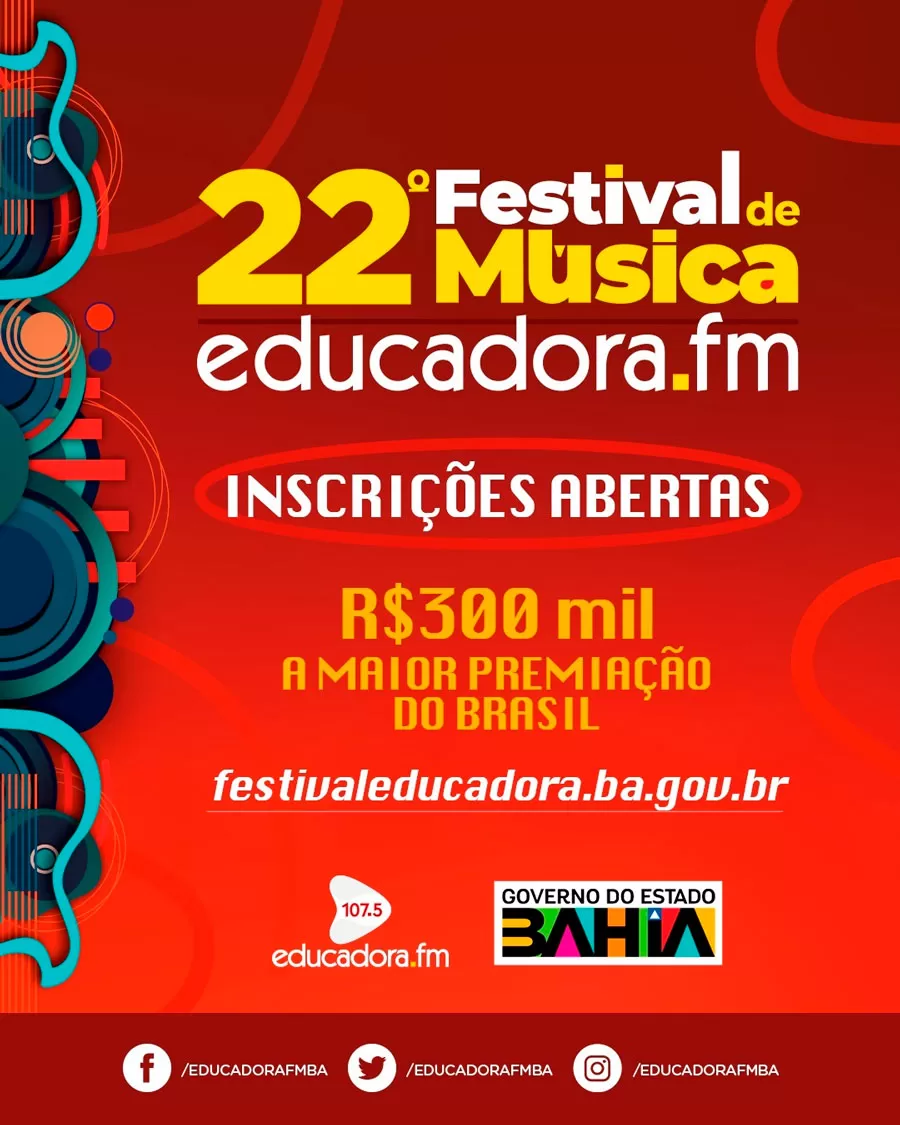 Com a maior premiação do Brasil, Festival de Música Educadora FM abre inscrições