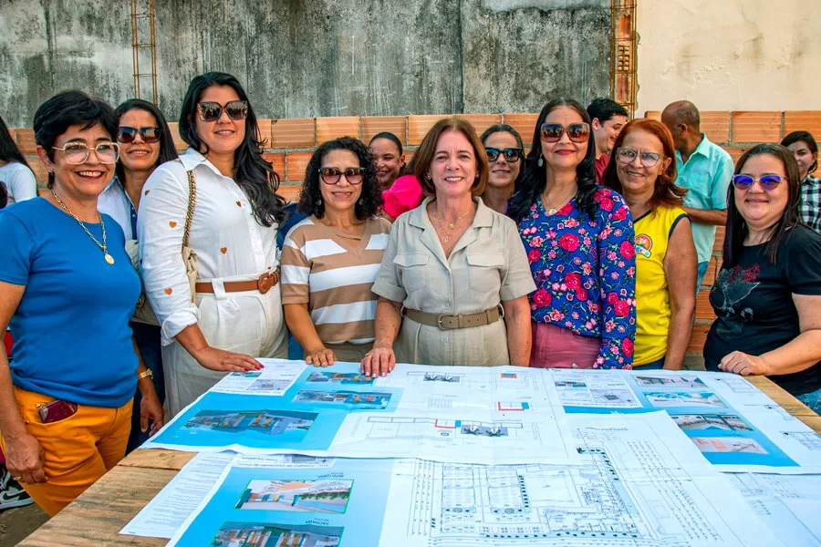 Ordem de Serviço para a construção da nova escola municipal Recreio é assinada nesta segunda-feira (17)