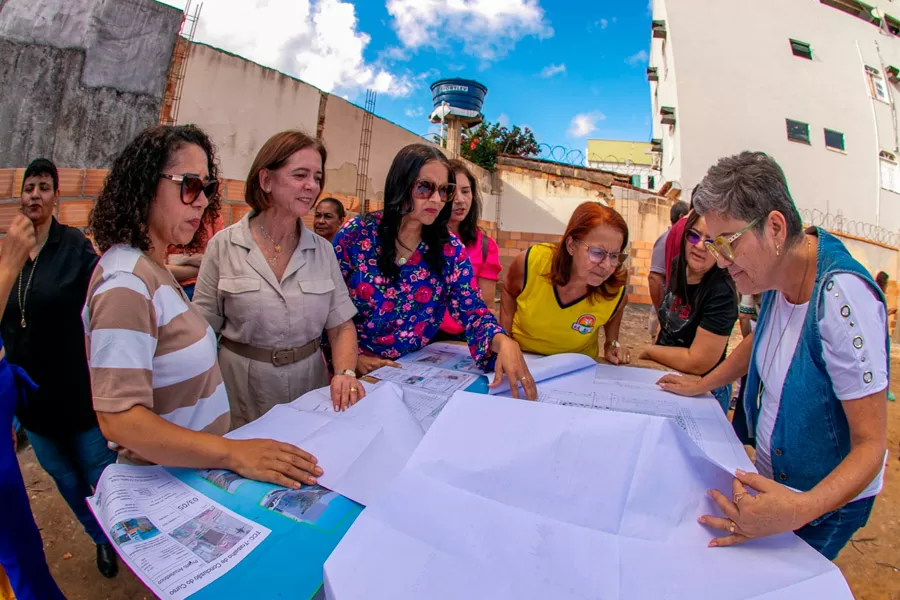 Ordem de Serviço para a construção da nova escola municipal Recreio é assinada nesta segunda-feira (17)