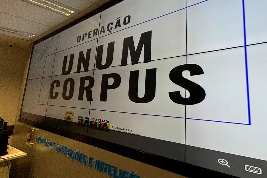 Forças de segurança da Bahia prendem mais de 400 pessoas na 13ª Fase da Operação Unum Corpus