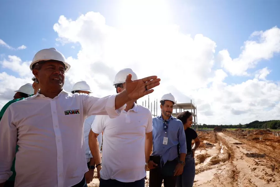 Primeira agenda do domingo (23) do governador é de visita às obras de construção do Hospital Regional de Alagoinhas