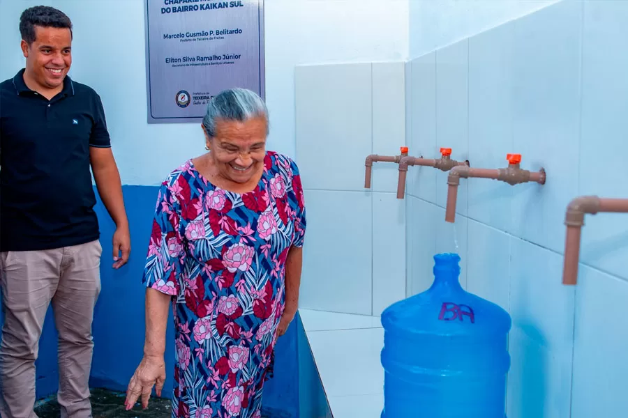 Prefeitura inaugura Chafariz Municipal do Kaikan Sul