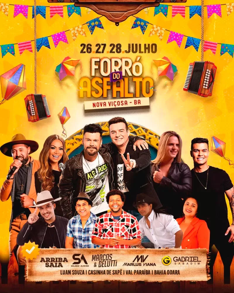 Prepare-se para o Forró do Asfalto de Nova Viçosa 2024