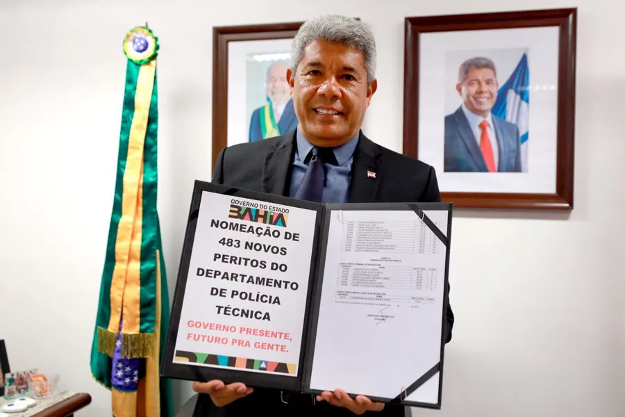 Governo do Estado autoriza nomeação de 483 novos peritos para o DPT