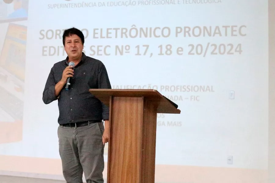 Resultado parcial do sorteio eletrônico para cursos do Pronatec é divulgado