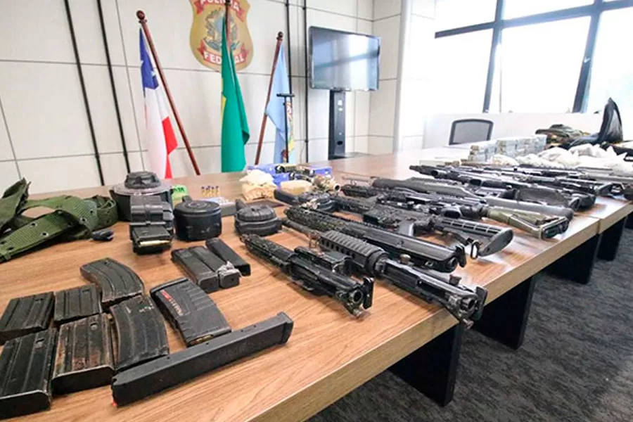 Bahia é o 4º estado com maior número de apreensões de armas em rodovias federais
