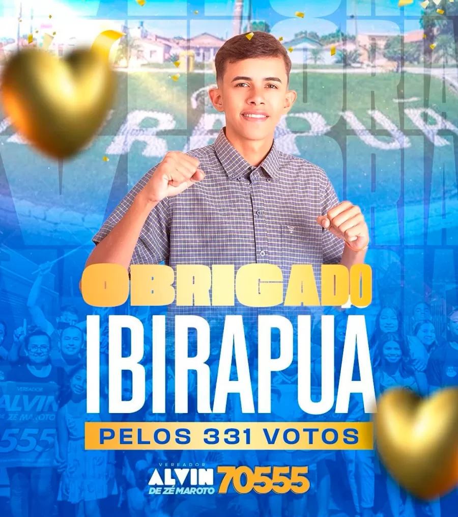 Álvaro Moreira, de Ibirapuã, é o vereador mais jovem eleito no extremo sul da Bahia