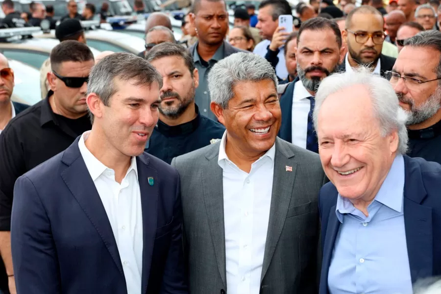 Bahia recebe nova frota de viaturas e equipamentos para a segurança pública
