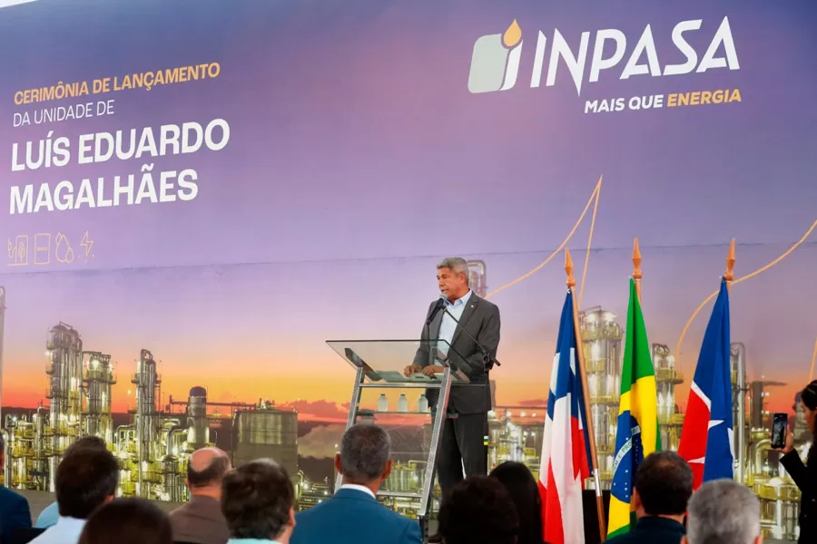 Em Luís Eduardo Magalhães, lançamento da pedra fundamental da Inpasa marca a expansão de biocombustíveis na Bahia