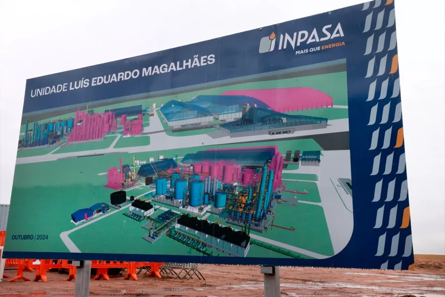 Em Luís Eduardo Magalhães, lançamento da pedra fundamental da Inpasa marca a expansão de biocombustíveis na Bahia