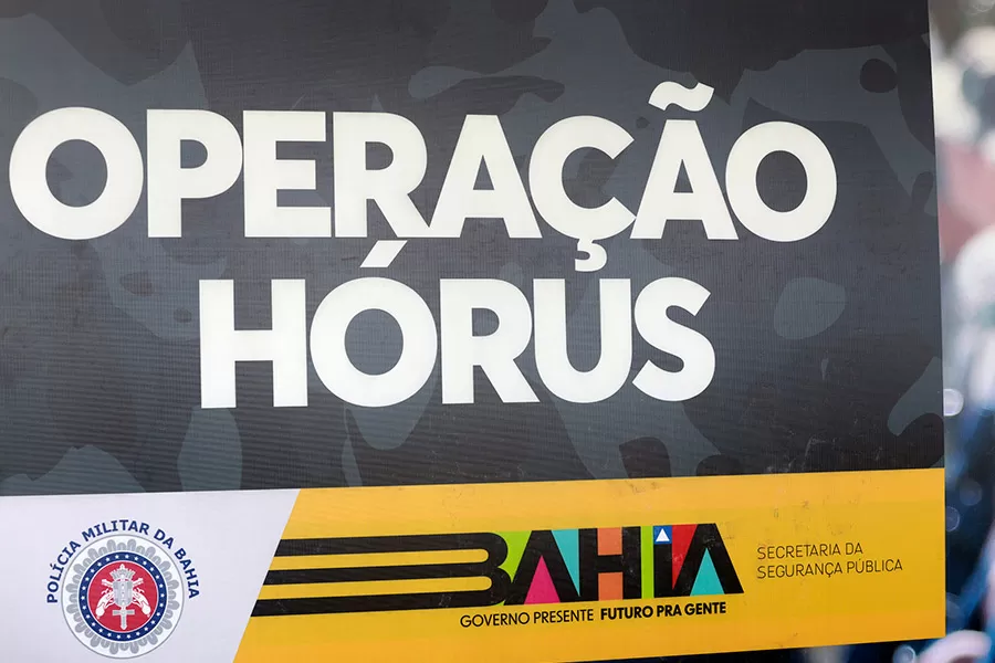 Polícia Militar da Bahia lança Operação Hórus em Salvador