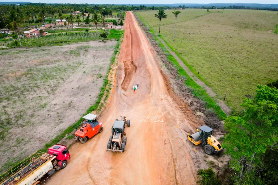 32 km de progresso: pavimentação asfáltica transforma acesso a Cumuruxatiba