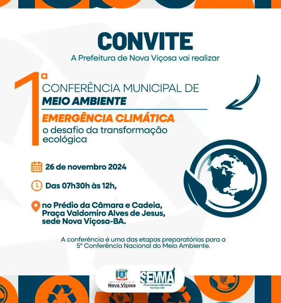 Nova Viçosa realiza 1ª Conferência Municipal do Meio Ambiente: um marco na transformação ecológica