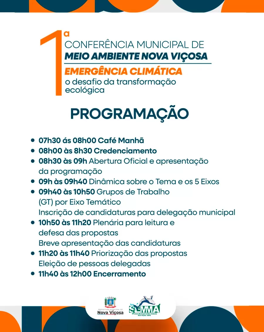 Nova Viçosa realiza 1ª Conferência Municipal do Meio Ambiente: um marco na transformação ecológica