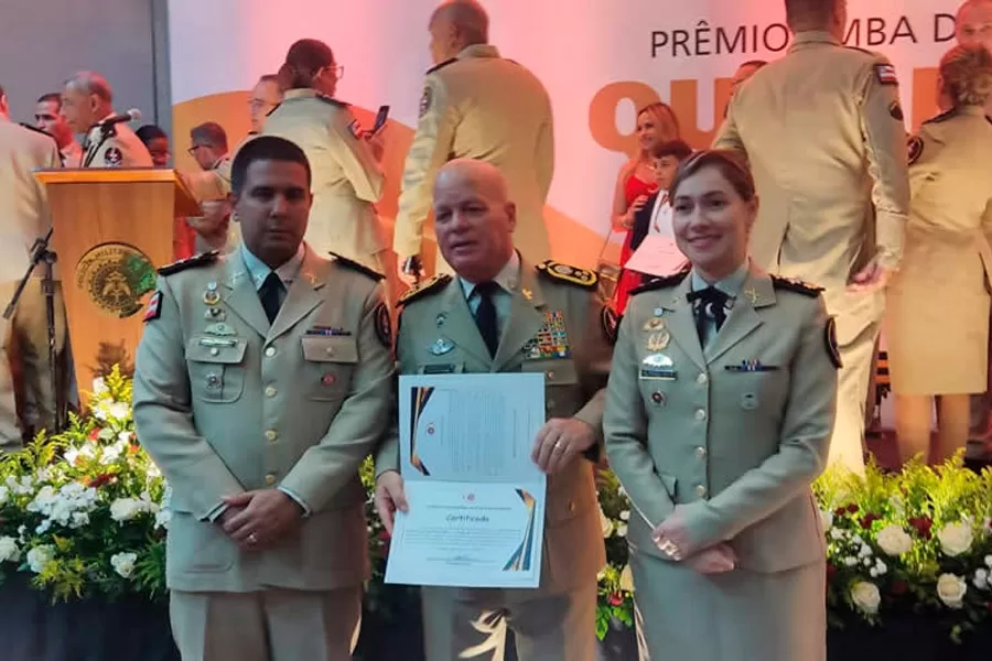 87ª CIPM de Teixeira de Freitas recebe o 7º Prêmio Polícia Militar de Gestão da Qualidade