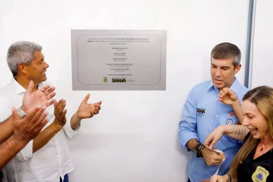 Reforma do Complexo Policial de Ilhéus é entregue pelo governador