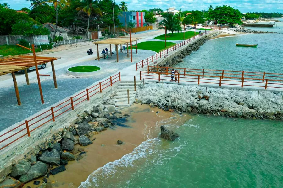 Prefeitura de Nova Viçosa convida população para entrega da nova Orla da Barra