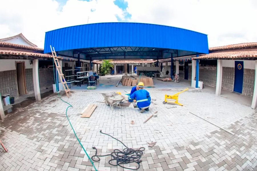 Prefeitura avança em reforma da Escola Municipal Bela Vista