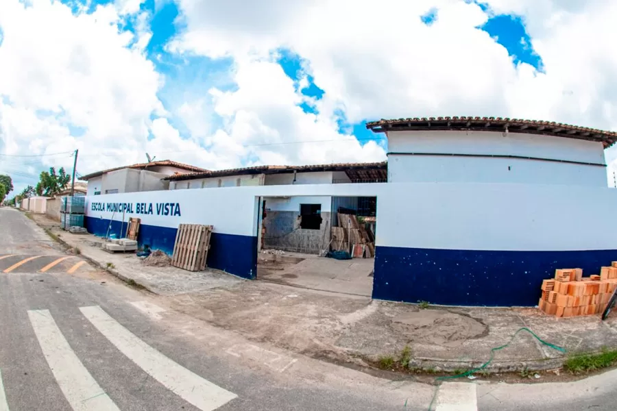 Prefeitura avança em reforma da Escola Municipal Bela Vista