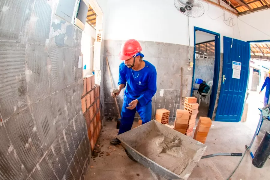 Prefeitura avança em reforma da Escola Municipal Bela Vista