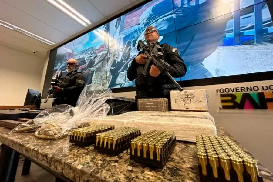 Bahia tem mais de 6 mil armas apreendidas e recorde de fuzis encontrados em 2024