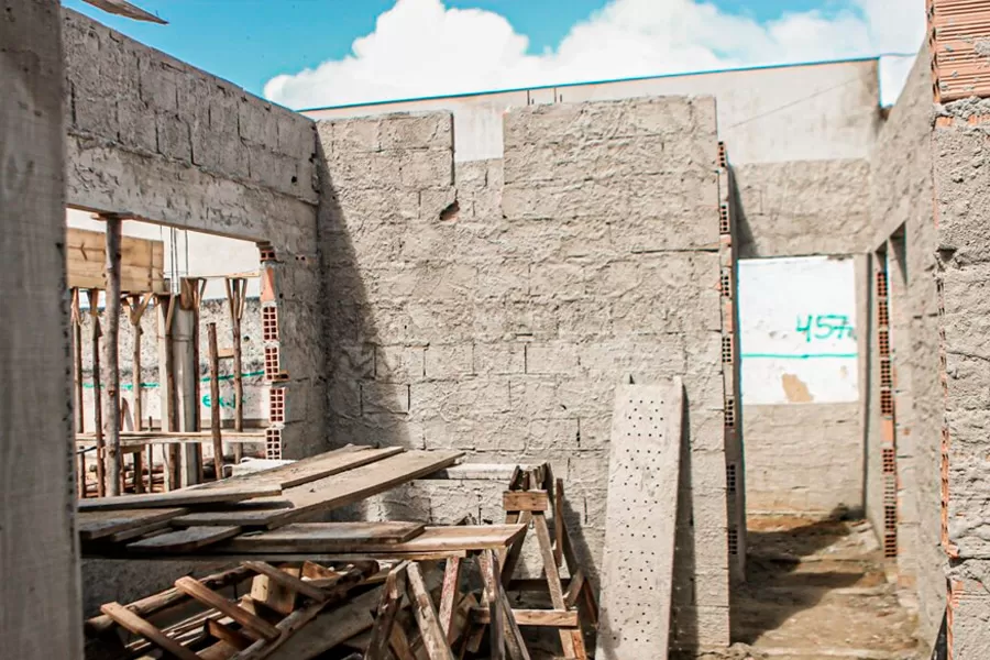 Construção da Escola Jardim Caraípe destaca compromisso com a educação em Teixeira