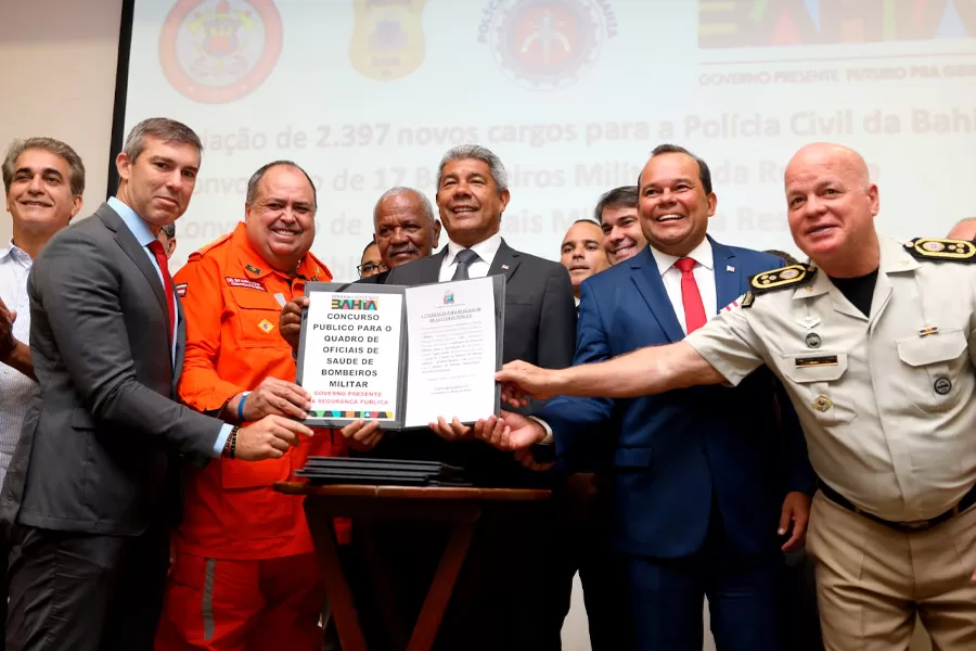 Bahia amplia efetivo com novos cargos e convocações para forças de segurança